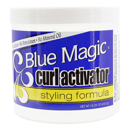 White Smoke BLUE MAGIC Curl Activator Gel (15.25oz)