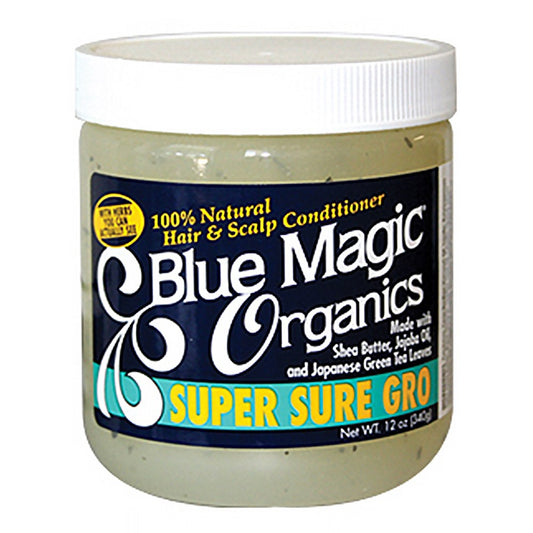 White Smoke BLUE MAGIC Super Sure Gro Hair &amp; Scalp Conditioner (12oz)