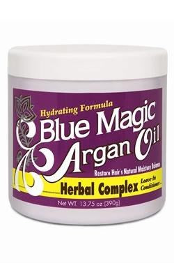 Lavender BLUE MAGIC Argan Herbal Complex Leave-In Conditioner (13.75oz)