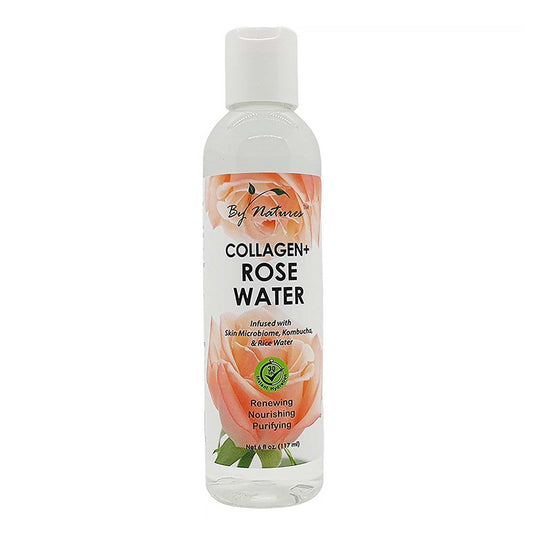 Light Gray BY NATURES Collagen Rose Water (6oz)