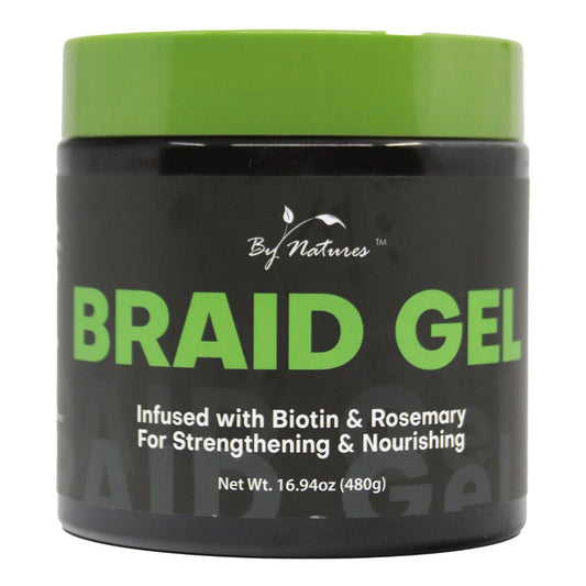Dark Slate Gray BY NATURES Braid Gel (17oz)