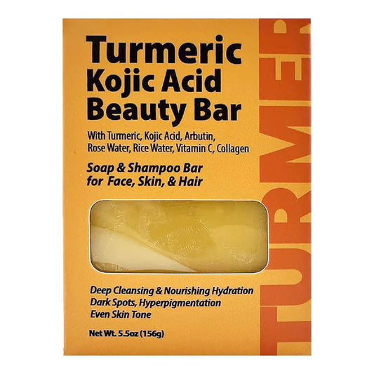Sandy Brown BY NATURES Turmeric Kojic Acid Beauty Bar (5.5oz)