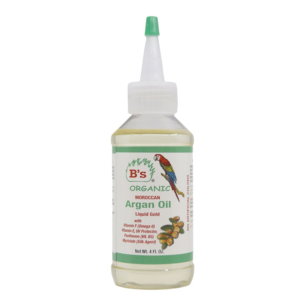 White Smoke B'S ORGANIC Jamaican Moroccan Argan Oil (4oz)