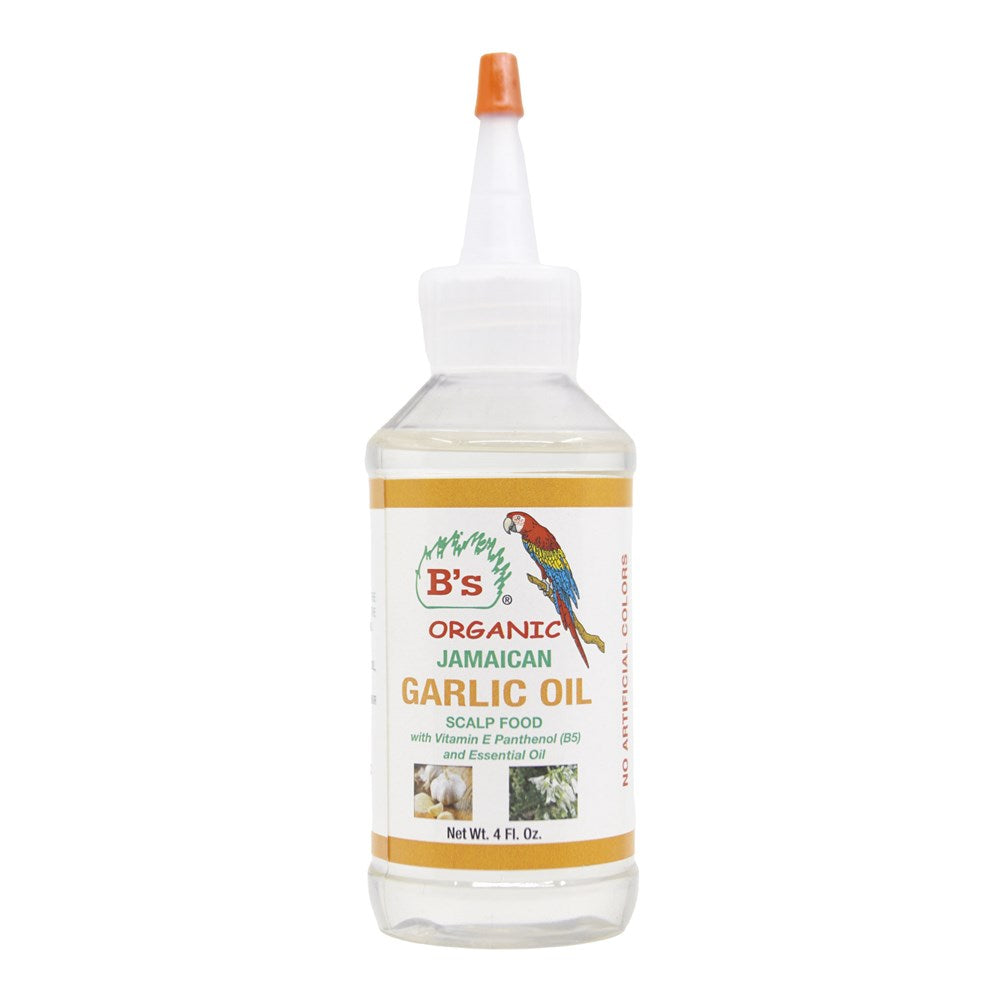 White Smoke B'S ORGANIC Jamaican Garlic Oil (4oz)