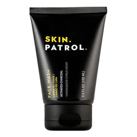 Black BUMP PATROL Skin Patrol Face Wash (3.3oz)