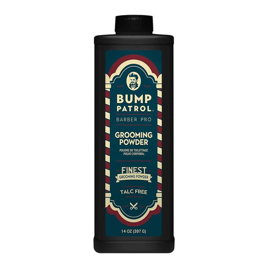 Black BUMP PATROL Grooming Powder Finest (14oz)