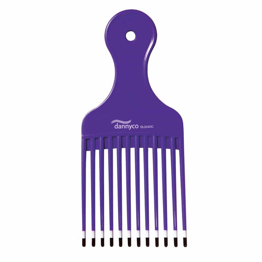 White Smoke Dannyco Ultra Smooth Large Lift Comb Purple DL224DC/00253