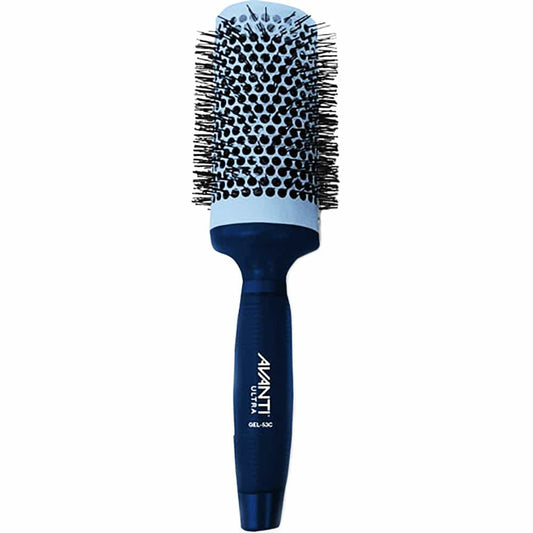 White Smoke Avanti Ceramic Thermal Brush W/Silicone Gel Handle 53mm02190