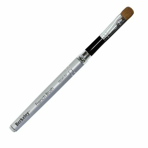 White Smoke Berkeley French Brush 12 - Silver FB25412SV