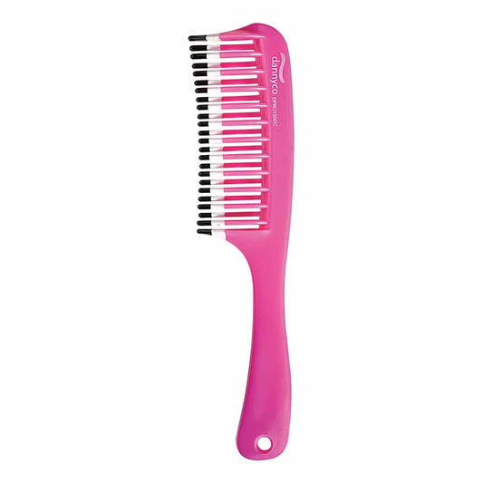White Smoke Dannyco Pink Large Detangling Comb DPRO100DC 00255