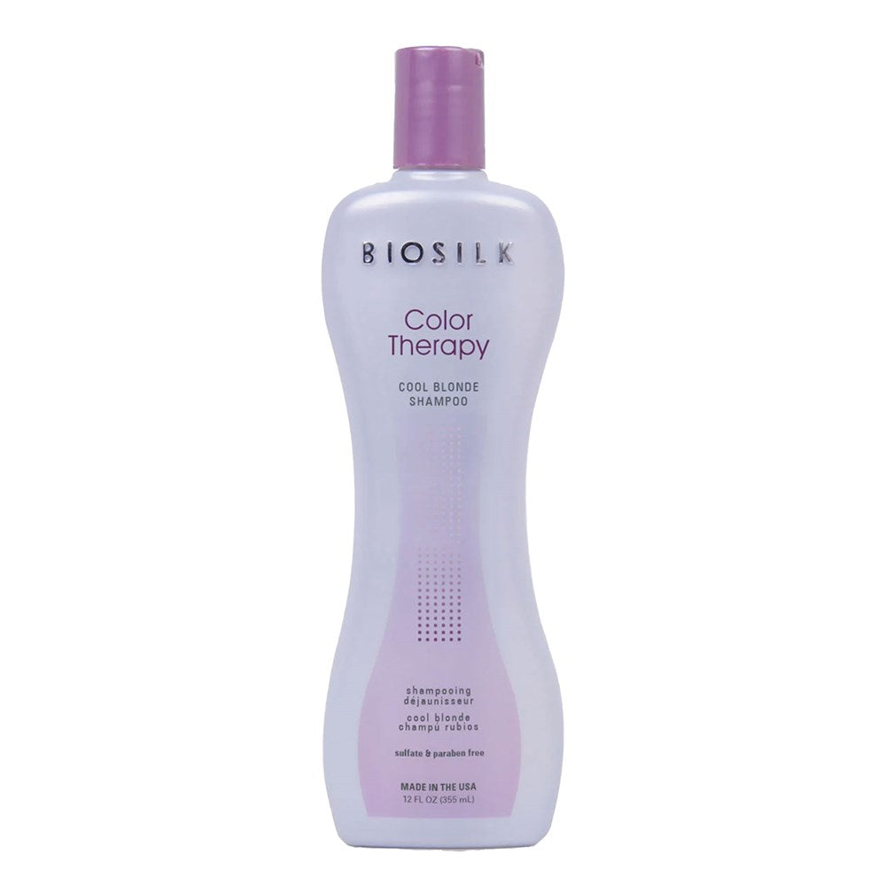 White Smoke BIOSILK Color Therapy Cool Blonde Shampoo (12oz)