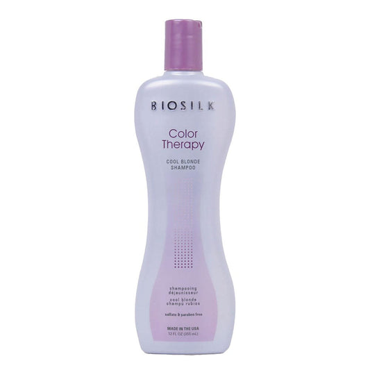 White Smoke BIOSILK Color Therapy Cool Blonde Shampoo (12oz)
