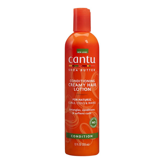 White Smoke CANTU Shea Butter Conditioning Creamy Hair Lotion (12oz)