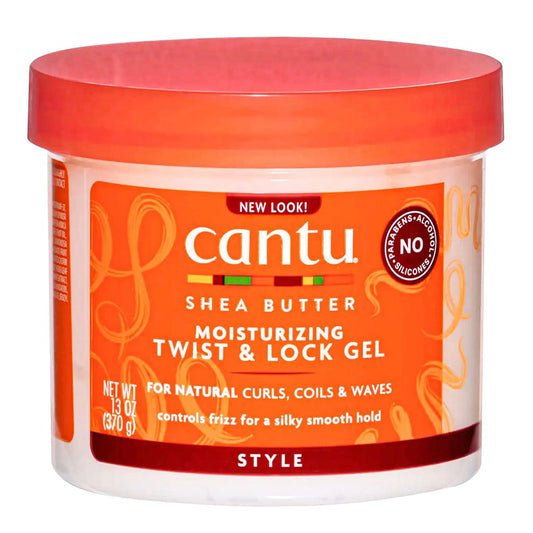 White Smoke CANTU Shea Butter Moisturizing Twist &amp; Lock Gel (13oz)