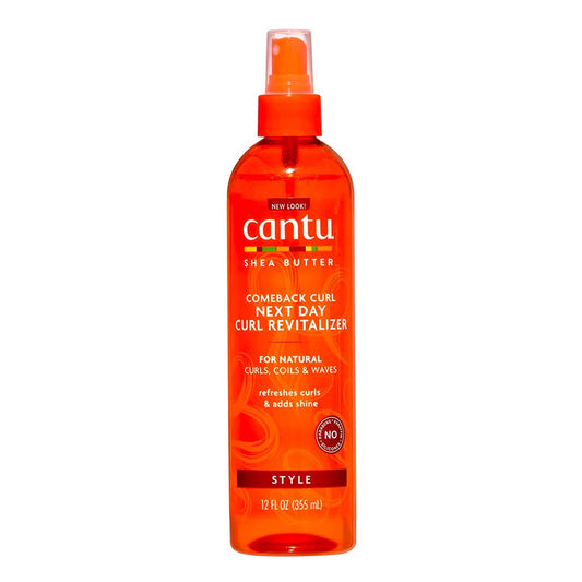 White Smoke CANTU Shea Butter Comeback Curl Next Day Curl Revitalizer (12oz)