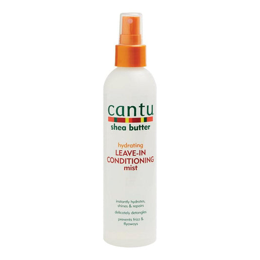 Antique White CANTU Shea Butter Hydrating Leave-In Conditioning Mist (8oz)