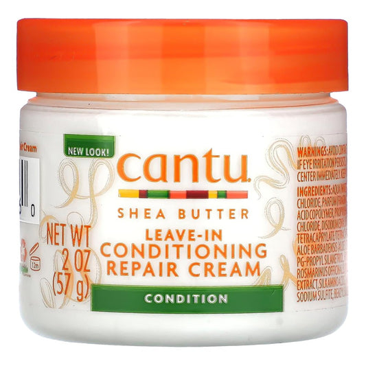 White Smoke CANTU Shea Butter Leave-In Conditioning Repair Cream