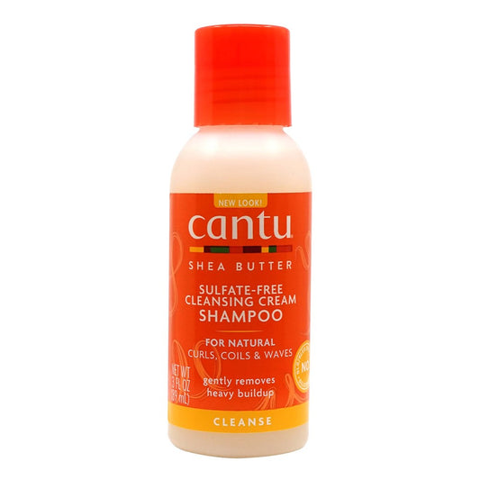White Smoke CANTU Shea Butter Sulfate Free Cleansing Cream Shampoo