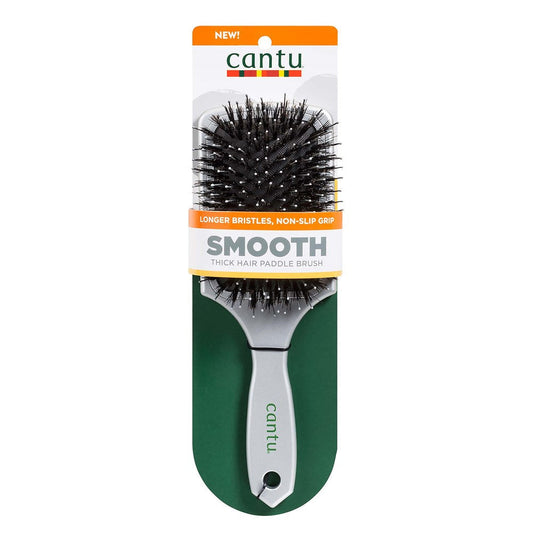 Dark Slate Gray CANTU Smooth Thick Hair Paddle Brush - Boar Bristle