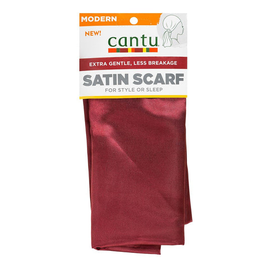 Brown CANTU Satin Scarf Solid design