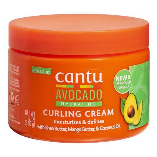 Chocolate CANTU Avocado Hydrating Curling Cream (12oz)