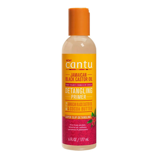 White Smoke CANTU Jamaican Black Castor Oil Detangling Primer (6oz)