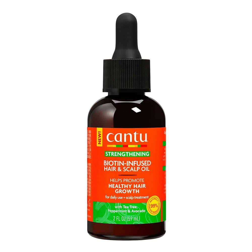 Cantu Biotin Infused Hair &amp; Scalp Strengthening Oil (2oz)