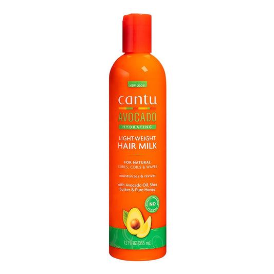 White Smoke CANTU Avocado Hydrating Lightweight Hair Milk (12oz)