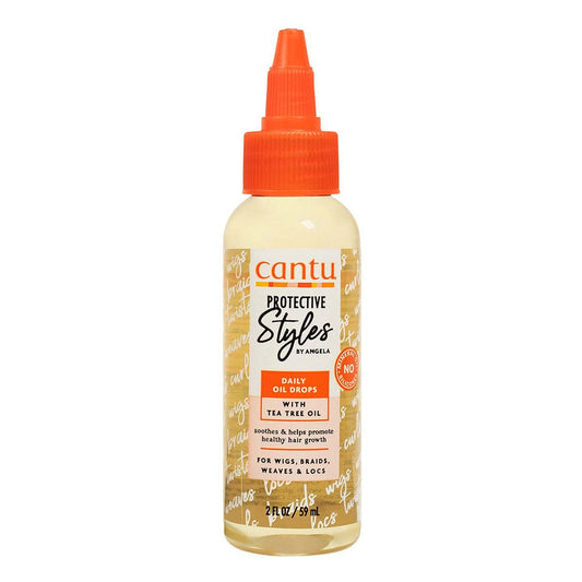 White Smoke CANTU Protective Styles Daily Oil Drops (2oz)
