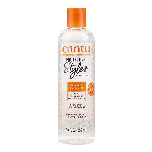 Light Gray CANTU Protective Styles Hair Bath &amp; Cleanser (10oz)