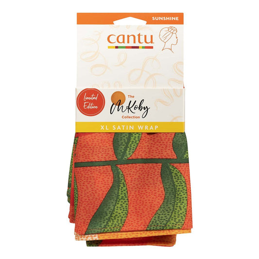 White Smoke CANTU The M Koby X-Large Satin Wrap - Sunshine