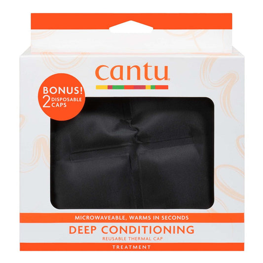 Dark Slate Gray CANTU Deep Conditioning Reusable Thermal Cap Treatment