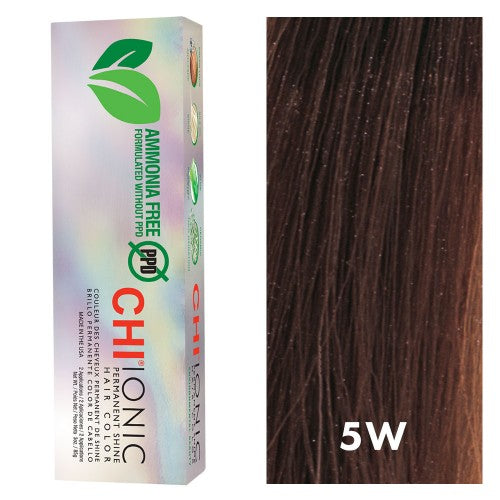 White Smoke CHI Ionic 5W Medium Warm Brown 3oz