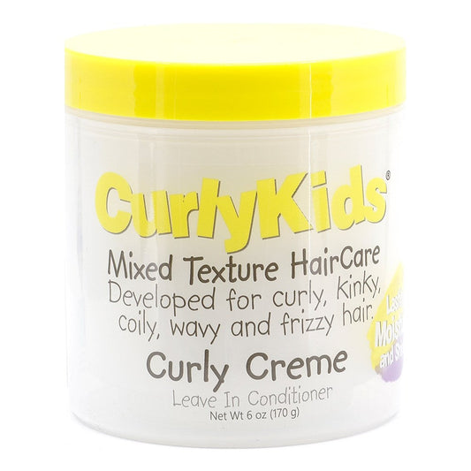 White Smoke CURLY KIDS Curly Cream Leave In Conditioner (6oz)
