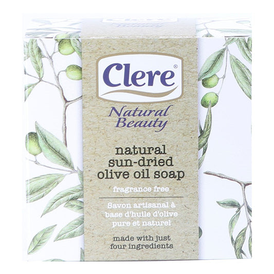 White Smoke CLERE Natural Sun Dried Olive Oil Soap (200g)