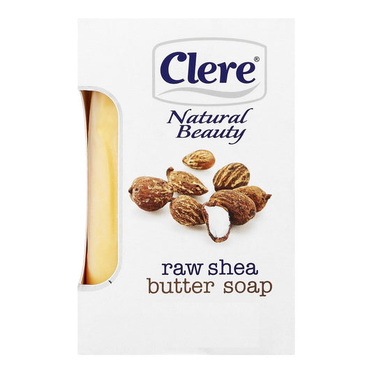 White Smoke CLERE Raw Shea Butter Soap (150g/5.2oz)