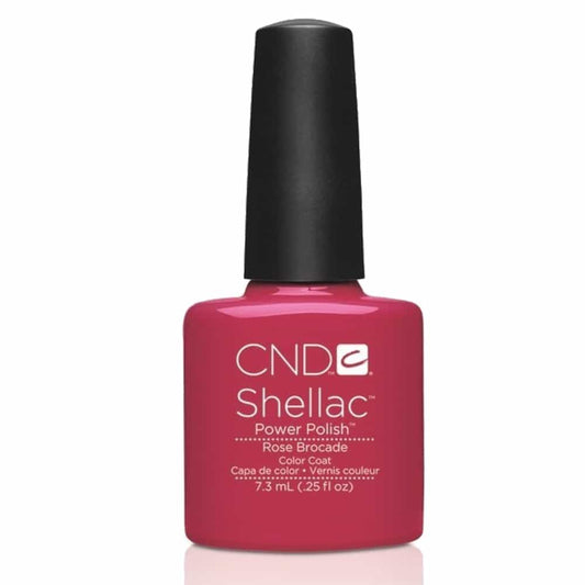 White Smoke CND Shellac Rose Brocade 0.25 fl oz/7.3 ml - 92001