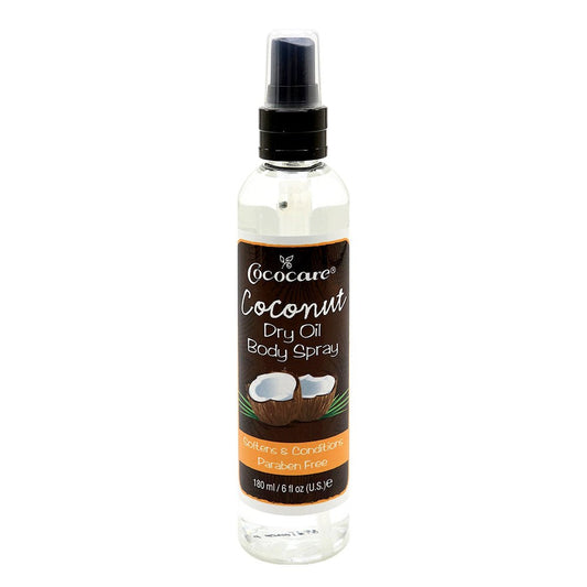 White Smoke COCOCARE Coconut Dry Oil Body Spray (6oz)