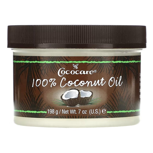 Dark Slate Gray COCOCARE 100% Coconut Oil (7oz)
