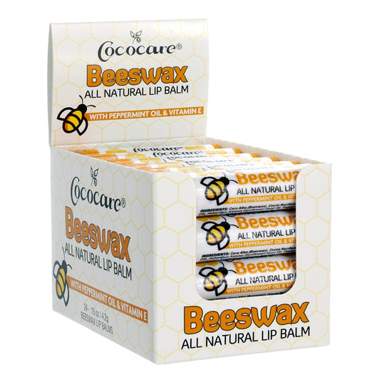 White Smoke COCOCARE Beeswax All Natural Lip Balm