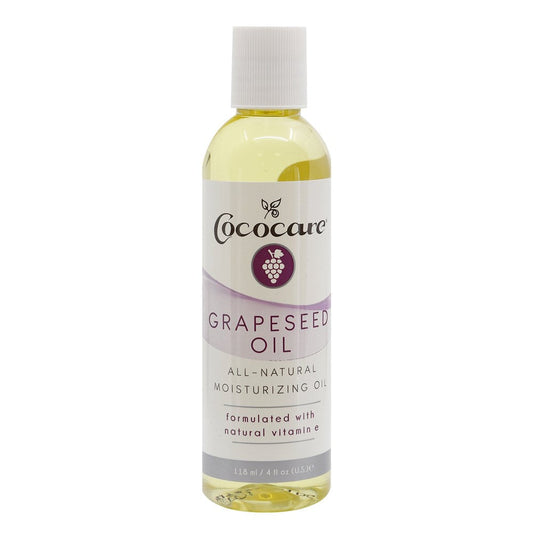 Gray COCOCARE Natural Grapeseed Oil (4oz)