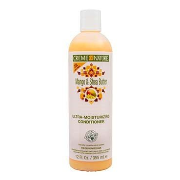 Light Gray CREME OF NATURE Mango &amp; Shea Conditioner (12oz)