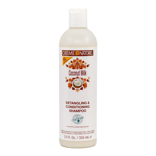 Antique White CREME OF NATURE Coconut Milk Shampoo (12oz)