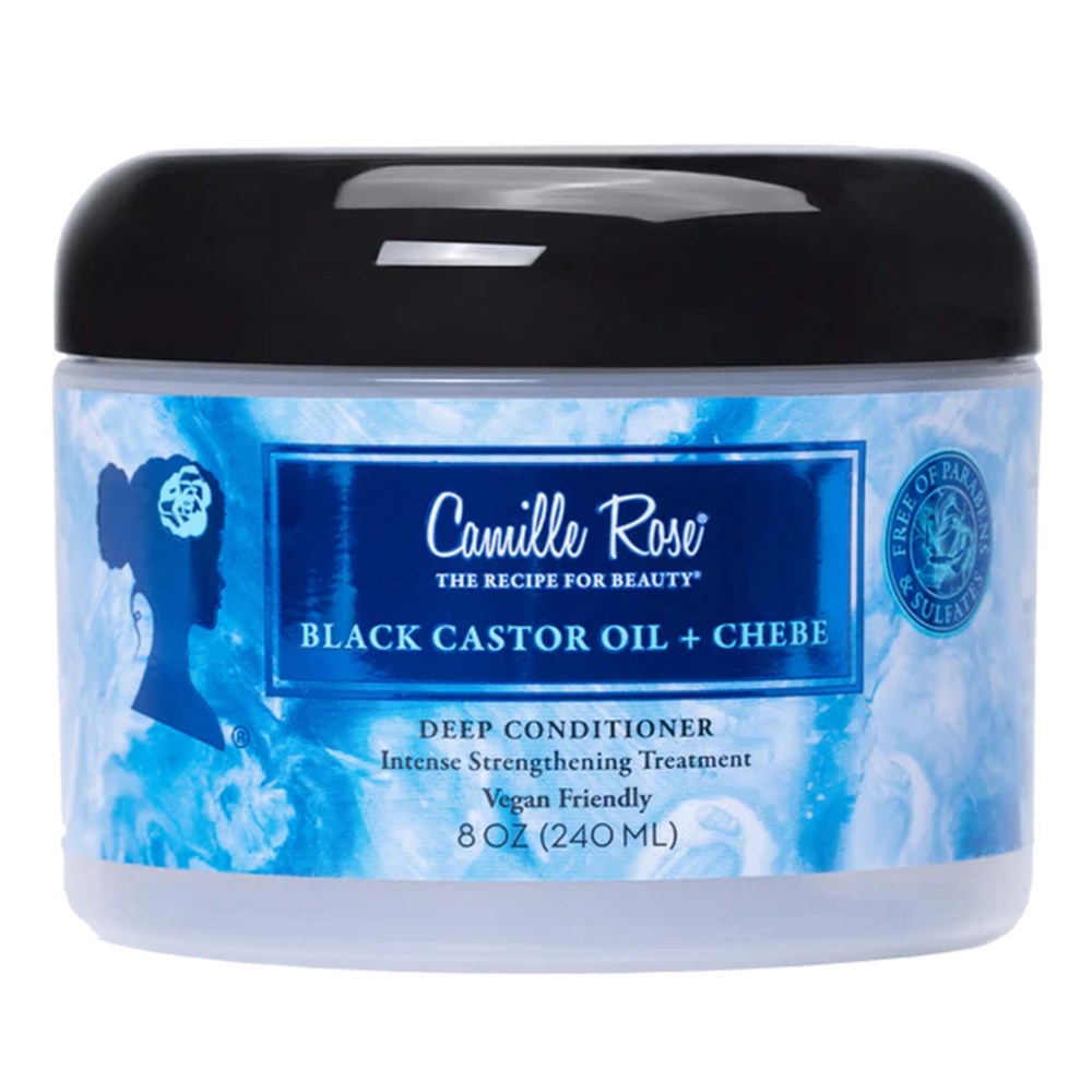 Black CAMILLE ROSE Black Castor Oil + Chebe Deep Conditioner (8oz)