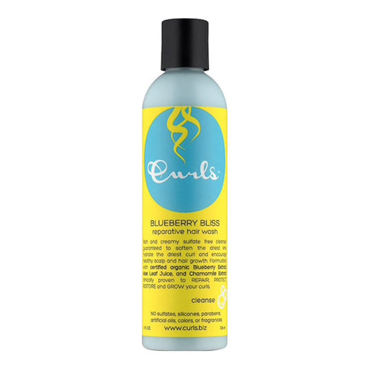 White Smoke CURLS Blueberry Bliss Reparative Hair Wash (8oz)