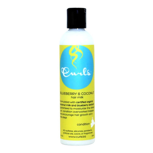 White Smoke CURLS Blueberry &amp; Coconut Hair Milk (8oz)