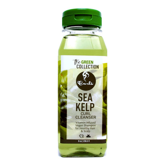 White Smoke CURLS Green Collection Sea Kelp Curl Cleanser (8oz)