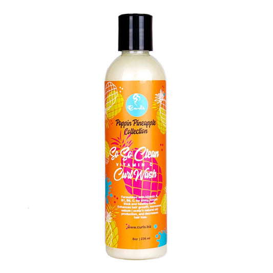 White Smoke CURLS So So Clean Vitamin C Curl Wash (8oz)