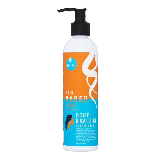 White Smoke CURLS Hair Under There Bomb Braid In Conditioner (8oz)