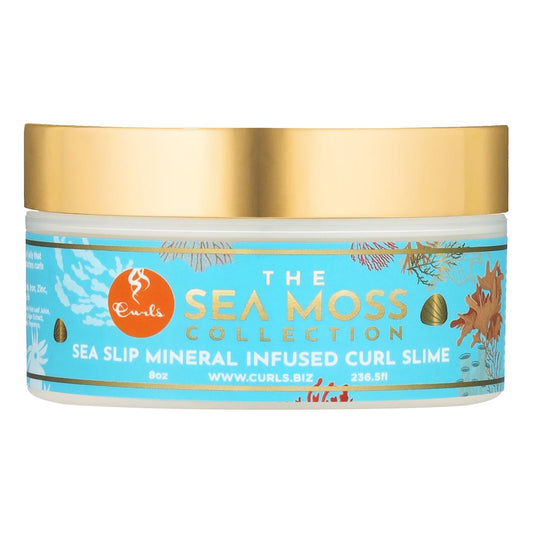 Wheat CURLS Sea Moss Sea Slip Mineral Infused Curl Slime (8oz)